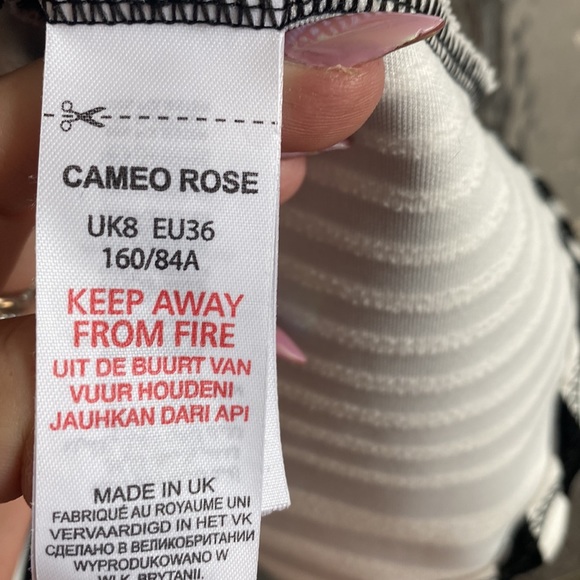 Cameo and rosé sleeveless dress - Picture 6 of 8